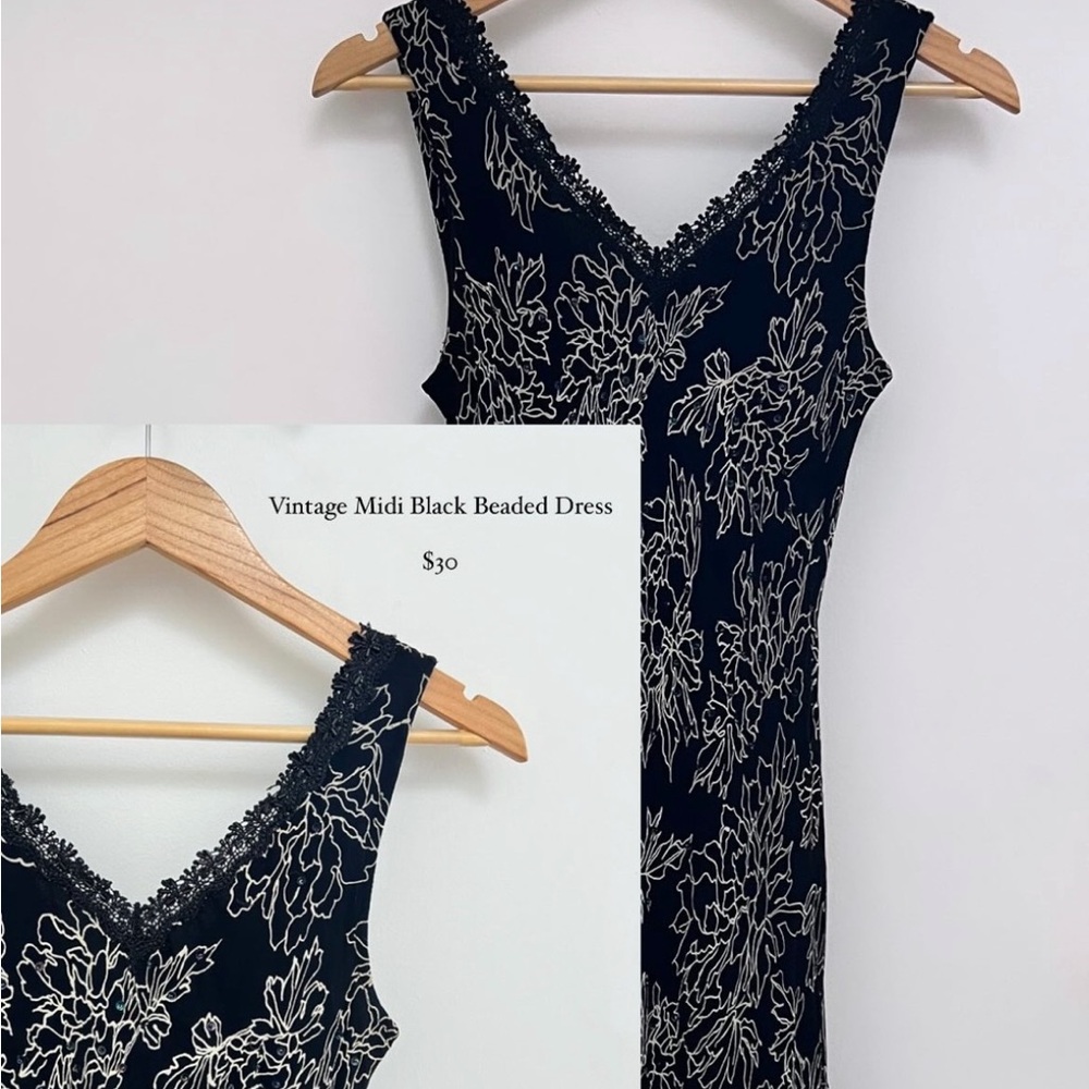 Long vintage dress